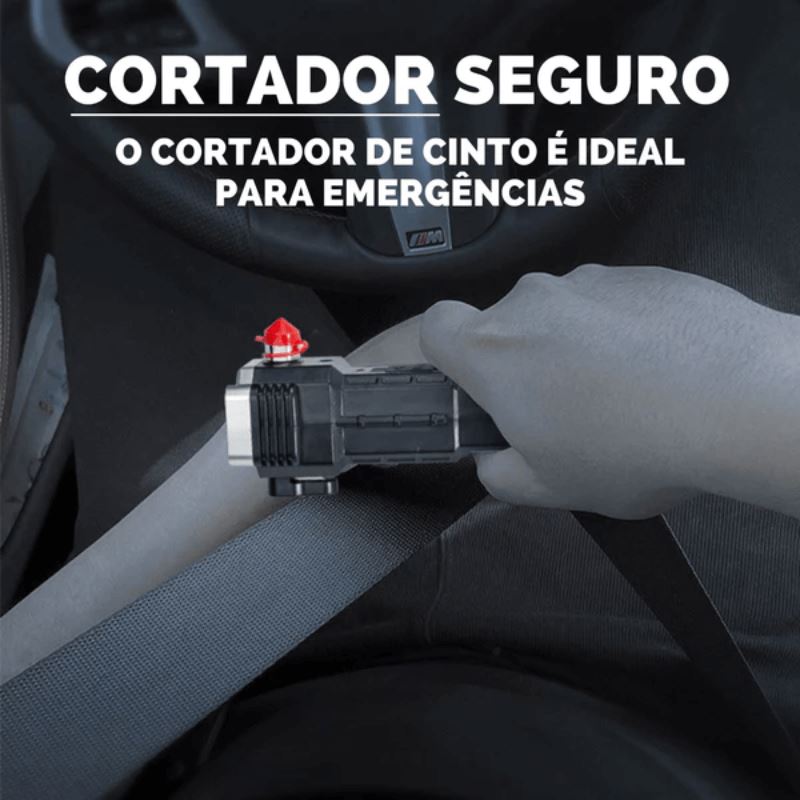 Lanterna Tática 4 em 1 | Ultra Potente e Indestrutível