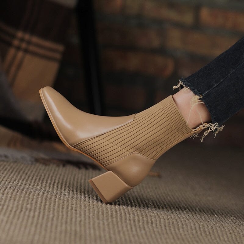 Dallas Bota Feminina Texana Western Cano Curto com Malha - Mais Conforto Mais Estilo