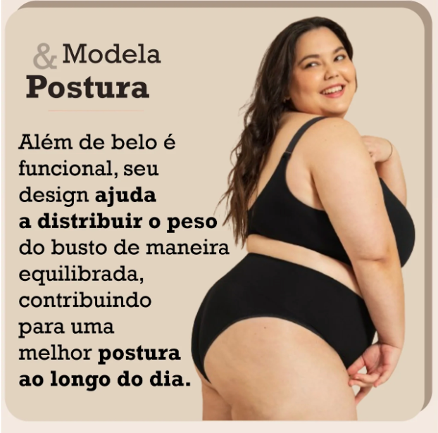 Sutiã modelador Libelle [Compre 1 Leve 2]