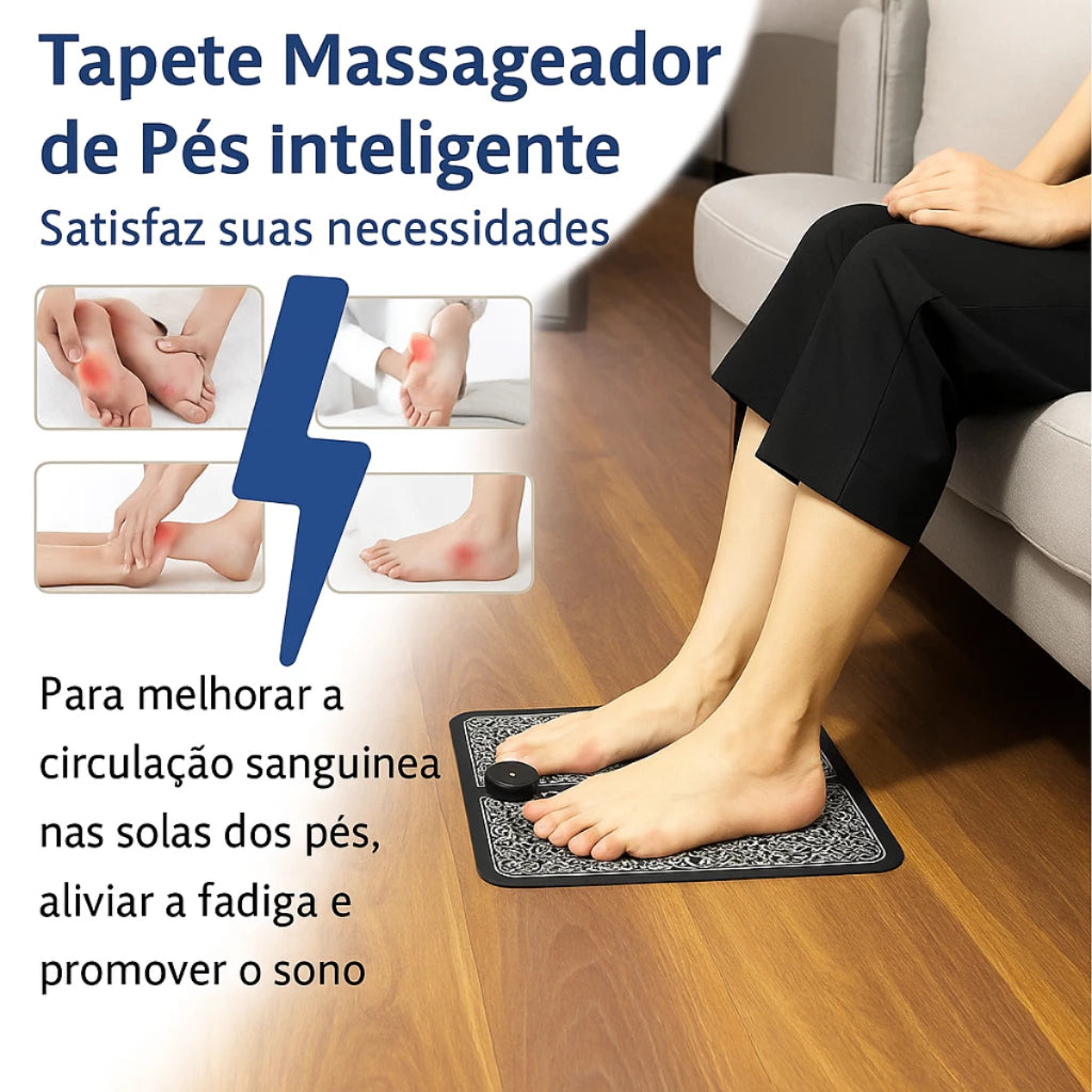 CircuRelax Pro – Estímulo Inteligente para Pés Leves e Saudáveis