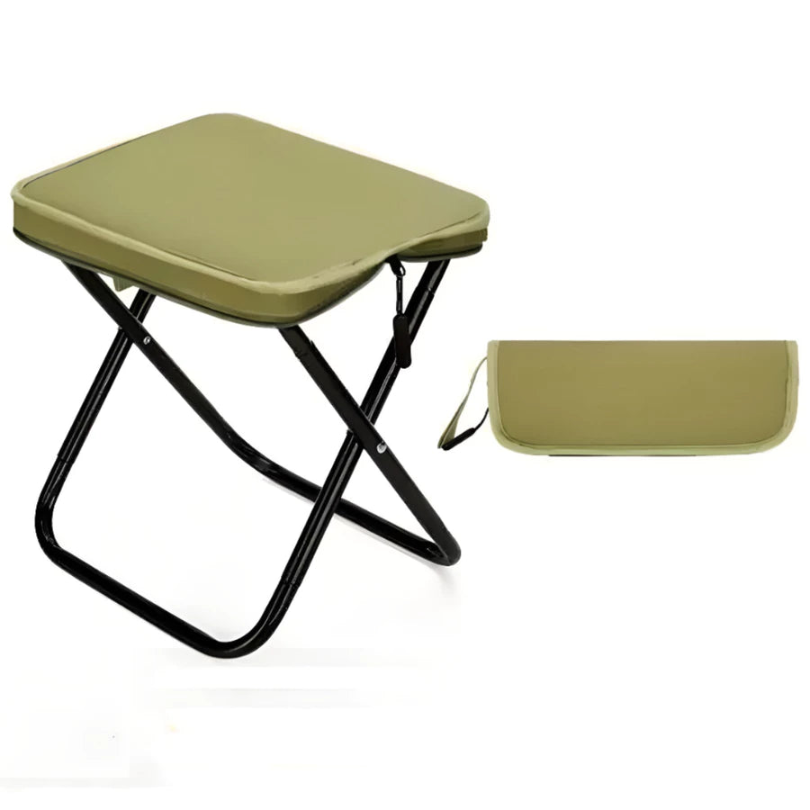 FlexCamp – Banqueta Dobrável com Bolsa