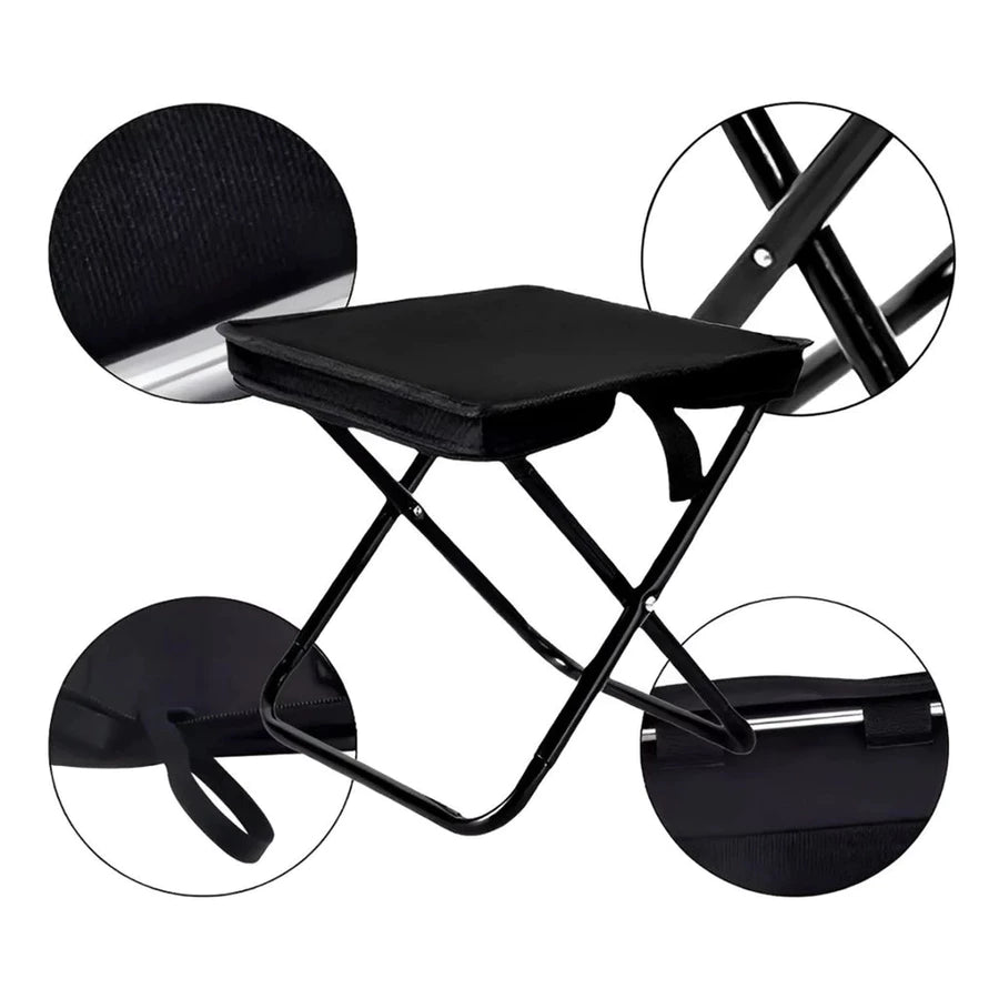 FlexCamp – Banqueta Dobrável com Bolsa