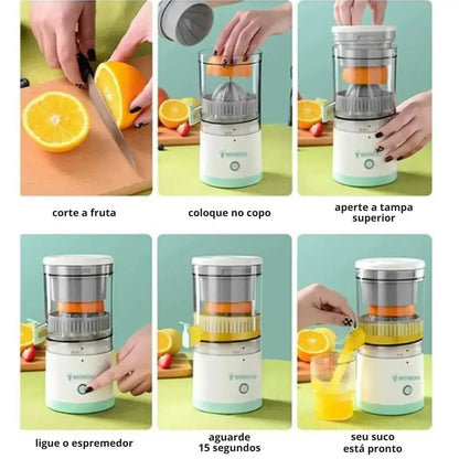 Espremedor elétrico portátil USB + Bônus especial